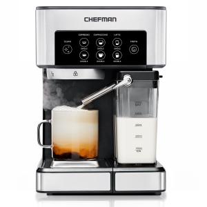 Espresso Machine for Barista-Quality Cappuccinos and Lattes