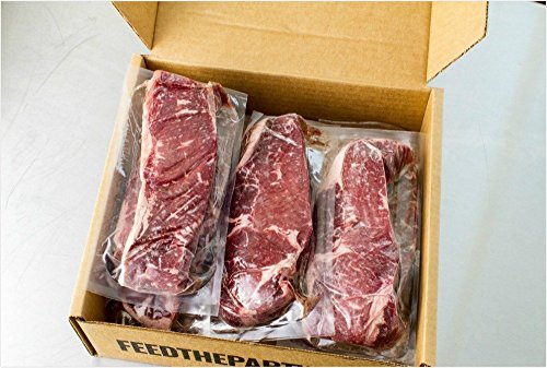 10 Juicy New York Strip Steaks, 8 oz. Each