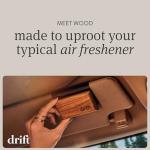 Drift Wood Car Air Freshener - Long Lasting