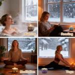 Set of 12 Luxury Soy Candles for Home