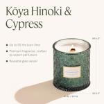Maelyn Kōya Hinoki & Cypress Candle - 19OZ