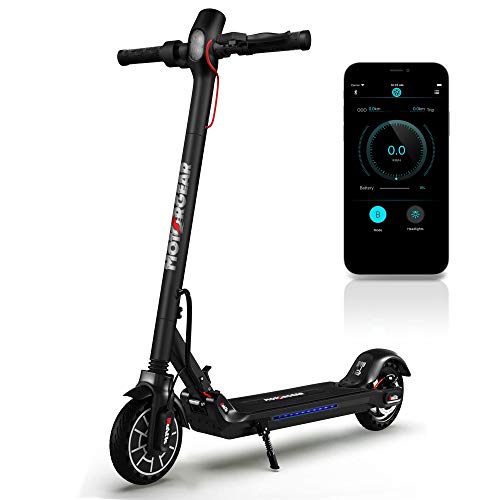 Folding Electric Scooter for Adults - 300W Brushless Motor Foldable Commuter Scooter w/ 8.5 Inch Pneumatic Tires, 3 Speed Up to 19MPH, 18 Miles, Disc Brake & ABS, for Adult & Kids - Hurtle HURES18-M5 from SHENZHEN FUYUANDIAN POWER CO LTD