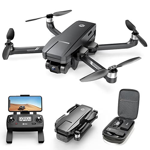 Holy Stone 2-Axis Gimbal GPS Drone with 4K EIS Camera for Adults Beginner, HS720G Foldable FPV RC Quadcopter with Brushless Motor, 5G WiFi Transmission, Optical Flow, Follow Me, Smart Return Home from Holy Stone