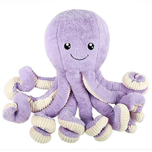 DENTRUN OctopusÂ StuffedÂ Animals, Octopus Plush Doll Play Toys for KidsÂ Girls Boys Adults Birthday Xmas GiftÂ Present 7/16/24/32Â Inches, 5 Colors from DENTRUN