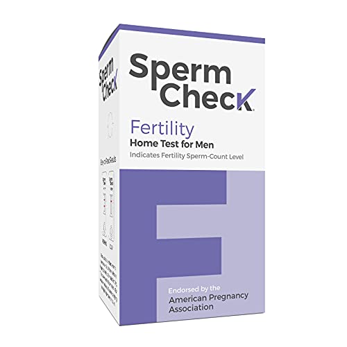 Spermcheck Fertility Home Test Kit for Men- Shows Normal or Low Sperm Count- Easy to Read Results-Convenient, Accurate, Private from PBM
