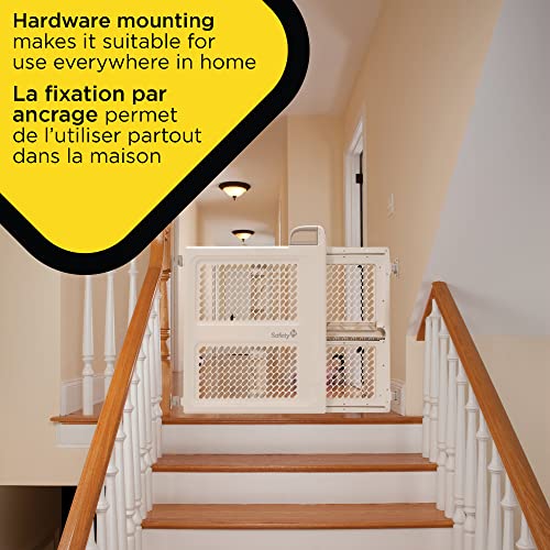 Safety 1st Pressure Mount Lift, Lock and Swing Gate, Fits Spaces Between 28" and 42" Wide by Safety 1st