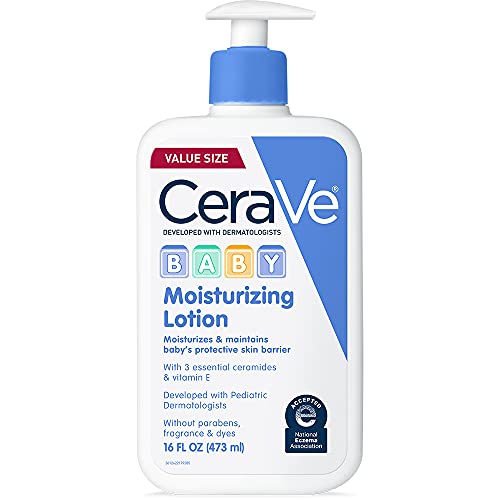 CeraVe Baby Lotion | Gentle Baby Skin Care with Hyaluronic Acid and Ceramides | Paraben and Fragrance Free | 16 Ounce from CeraVe