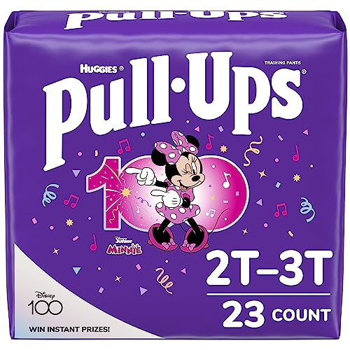 Pull-Ups Girls' Potty Training Pants Training Underwear Size 4, 2T-3T, 23 Ct from Kimberly-Clark Corp.