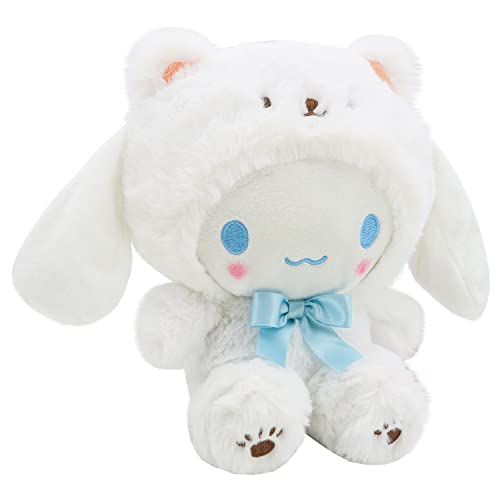 COAQAC Kawaii Cartoon White Bear Cross-Dressing Series Plush,Soft Plush Doll Cute Soft Toys, Plush Pillow Stuffed Animals Toy Birthday Gifts for Girls Kids (White Bear-D, 7.8in) by COAQAC