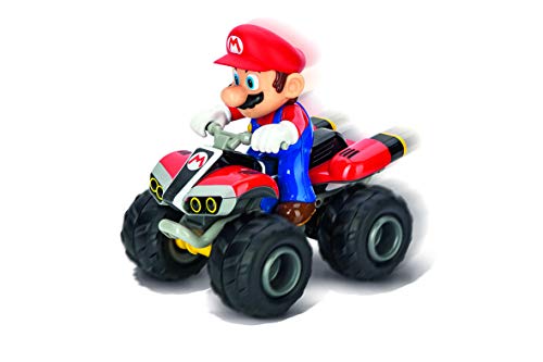 Carrera RC Nintendo Mario Kart 2.4 GHz Radio Remote Control Toy Car Vehicle - Mario Quad from Carrera