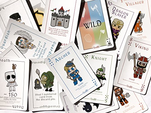 Blue Wasatch Games Clash of The Cards Card Game - Match, Collect, and Battle for Armies, Use Action Cards to Protect and Attack. Fun for Adults, Teens, and Kids. by Clash of the Cards LLC.
