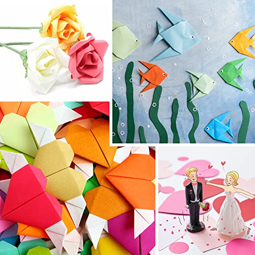 YINUOYOUJIA 100 sheets Colored Cardstock,25 Assorted Colors Cardstock,8.5x11in Printer Paper,250gsm/92lb Thick Card Stock for Card Making, Craft, Scrapbooking,Party Decors, Kids School Supplies from YINUOYOUJIA