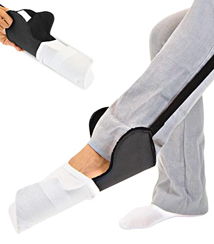 Vive Flexible Sock Aid Tool - Compression Sock Assist Device for Elderly - Sock Donner Aid Compression Stockings Aid Easy On Easy Off - Sock Helper for Limited Reach for Disable, Seniors, Preganancy from Vive Health