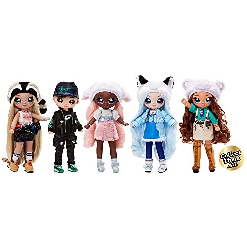 Na! Na! Na! Surprise Teens 11" Fashion Doll Alaska Frost, Soft, Poseable, Blue Hair, Adorable Animal-Inspired Wolf Hat Outfit & Accessories, Gift for Kids, Toy for Girls & Boys Ages 5 6 7 8+ Years from MGA Entertainment