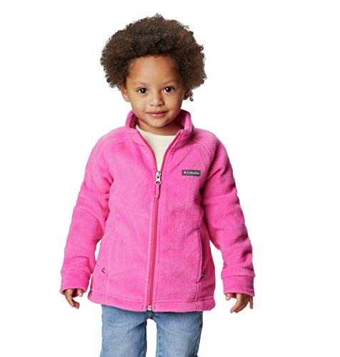 Columbia Baby Toddler Benton Springs Fleece Jacket, Pink Ice, 3T by Columbia