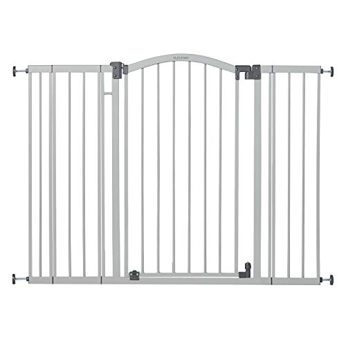Summer Infant Extra Tall & Extra Wide Safety Gate, 29.5 - 53 Inch Wide & 38" Tall, for Doorways & Stairways, with Auto-Close & Hold-Open, Grey from Summer Infant, Inc.