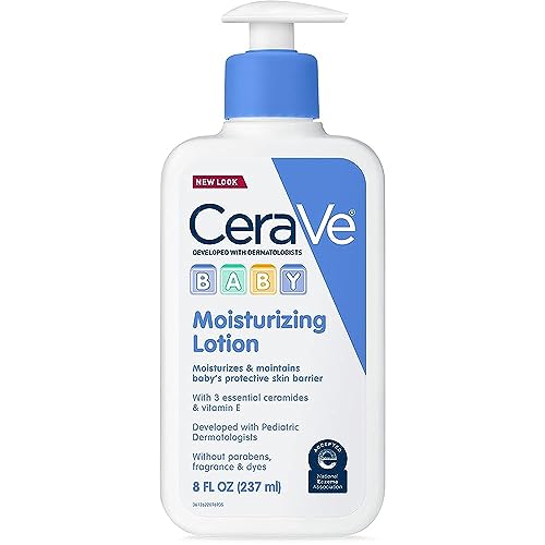 CeraVe Baby Lotion | Gentle Baby Skin Care with Hyaluronic Acid | Paraben and Fragrance Free | 8 Ounce by CeraVe Baby