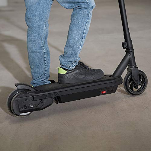 Jetson Echo Kids Electric Scooter, Black - with Chain Motor, 12V Battery, Twist Throttle, Kick to Start, for Kids Ages 8+ by Jetson Electric Bike