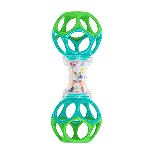 Bright Starts Oball Shaker Rattle Toy, Ages Newborn + from Rhino Toys