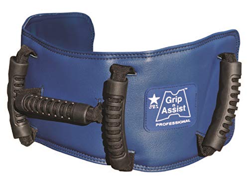 Gladbelt Grip-N-Assist Transfer Gait Belt with Handles - Physical Therapy & Medical Nursing - Assist Safety Belt for Elderly, Patient Transfer, Walking, Fall Prevention - Made in USA - 30 to 44 Inches by Grip-n-Assist