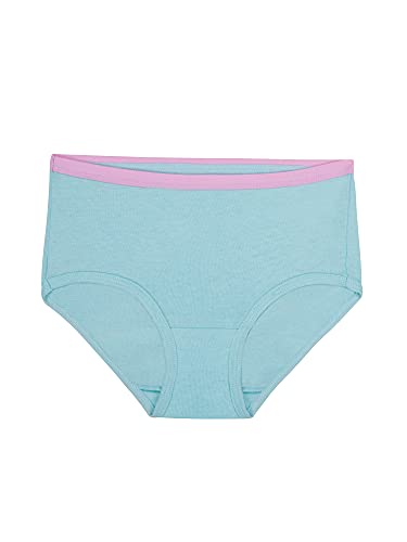 Fruit of the Loom Girls' Big Cotton Brief Underwear, 10 Pack-Fashion Assorted, 8 from Fruit of the Loom