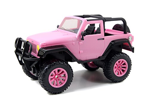 Jada Toys GIRLMAZING Big Foot Jeep R/C Vehicle (1:16 Scale), Pink by Jada Toys - US