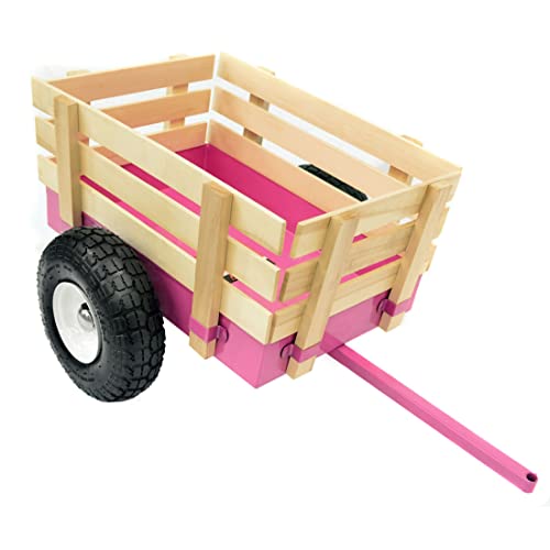 All Terrain Tricycle with Wagon (Pink), #CART-042P by Valley