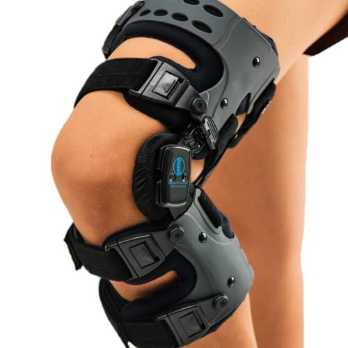 UPGRADED Comfyorthopedic OA Unloader Knee Brace for Osteoarthritis Bone on Bone Arthritis Adjustable ROM Offloading Knee Joint Pain Cartilage Repair Degeneration L1851 / L1843 (Left) by 