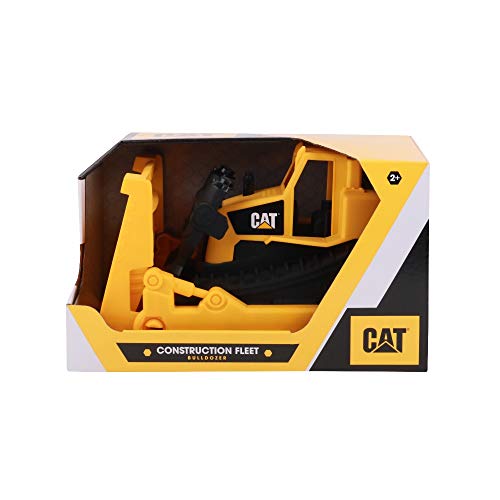Cat Construction 10 Inch Plastic Bulldozer Toy from Funrise