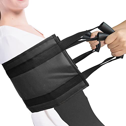 Transfer Sling Patient Lift Aids 39'' Portable Handicapped Accessories, Stand & Turn Assist on Bed/Chair, Living Assistance for Elderly Mobility Disability, Thicken Pad with Sponge Grip Handles by iturq