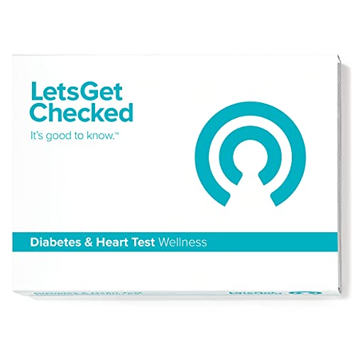 LetsGetChecked - at-Home Diabetes & Heart Test | Monitor Cholesterol Levels & Check Your Diabetes Status | CLIA-Certified Results in 2-5 Days | Accurate and Fast Testing - (FBA not Available in NY) from LetsGetChecked