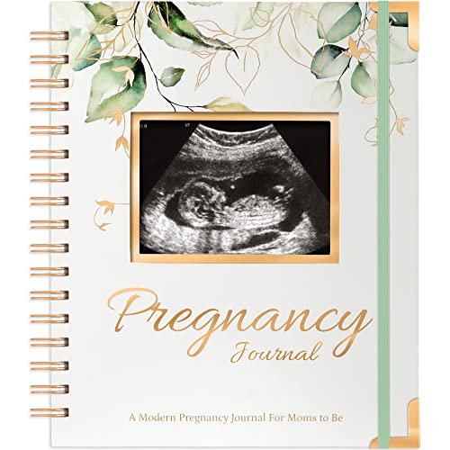 Pregnancy Journal Memory Book - 90 Pages Hardcover Pregnancy Book, Pregnancy Planner, Pregnancy Journals for First Time Moms, Baby Memory Book, Mom Book Diary, Ultrasound Baby Book Memory (Inspire) by KeaBabies