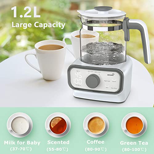 Baby Instant Warmer | Bottle Warmer | Formula Dispenser | Electric Kettle with Accurate Temperature Control for Formula by GROWNSY