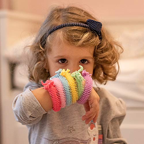 NUTTY TOYS Unicorn Noodle Sensory Strings - Top Classroom ADHD Monkey Fidget, Fine Motor Skills & Learning for Toddlers, Best Kid Boy Girl Tween Teen & Adult Christmas Stocking Stuffer Gifts Idea 2023 by NUTTY TOYS