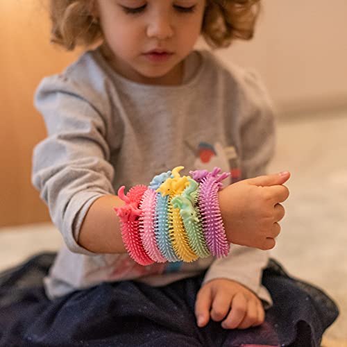 NUTTY TOYS Unicorn Noodle Sensory Strings - Top Classroom ADHD Monkey Fidget, Fine Motor Skills & Learning for Toddlers, Best Kid Boy Girl Tween Teen & Adult Christmas Stocking Stuffer Gifts Idea 2023 by NUTTY TOYS