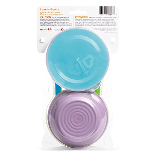 Munchkin Love-a-Bowls 10 Piece Feeding Set from Munchkin