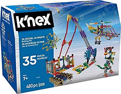 KâNEX â 35 Model Building Set â 480 Pieces â For Ages 7+ Construction Education Toy (Amazon Exclusive) from K'NEX
