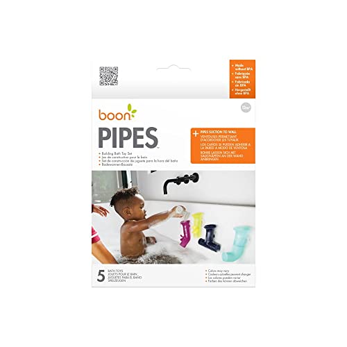 Boon Pipes Building Bath Toy Set, 5-Piece, Multi from AmazonUs/RCBB9