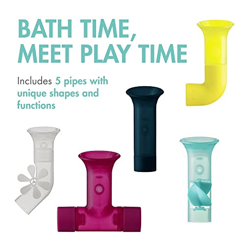 Boon Pipes Building Bath Toy Set, 5-Piece, Multi from AmazonUs/RCBB9