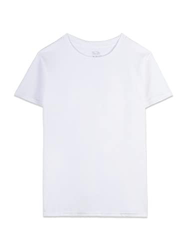 Fruit of the Loom Boys' Cotton White T Shirt, Toddler-10 Pack, 4T-5T from Fruit of the Loom