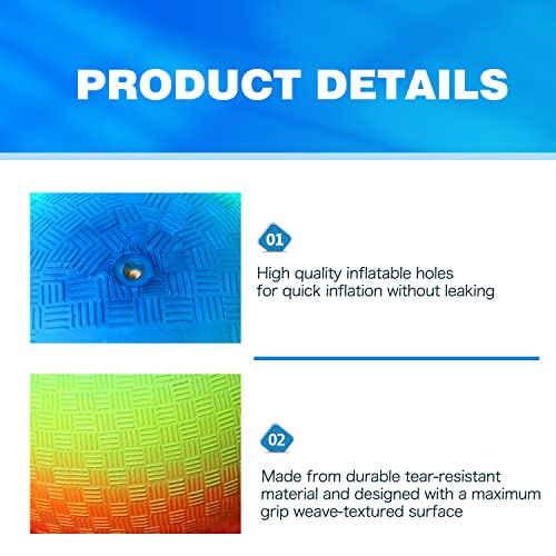 GSE Playground Balls, Premium Kickball Dodgeball Handball for Kids and Adults, Dodgeball Kick Balls Handball for Indoor & Outdoor Camps, Picnic and Schoolyard Games(Red, 10-Inch) from GSE Games & Sports Expert