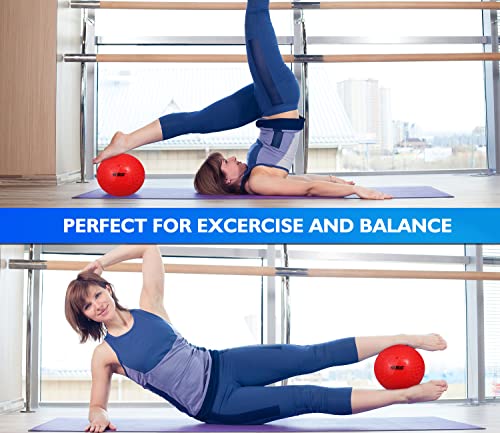 GSE Playground Balls, Premium Kickball Dodgeball Handball for Kids and Adults, Dodgeball Kick Balls Handball for Indoor & Outdoor Camps, Picnic and Schoolyard Games(Red, 10-Inch) from GSE Games & Sports Expert