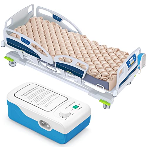 Marsdirw Bed Pad to Prevent Bed Sores Air Alternating Pressure Mattress Topper for Hospital Bed with Electric Quiet Pump System Colchon Antiescaras para Ancianos, Szie 36" x 78" x 3" from Funana Home Furnishing Culture Co., Ltd.