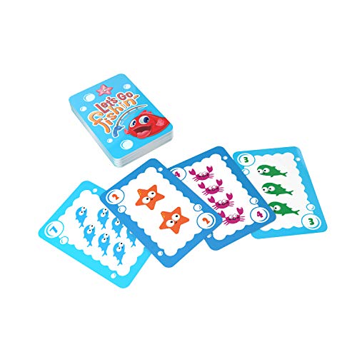 Shark Bite with Let's Go Fishin' Card Game (Amazon Exclusive) by Pressman by Pressman