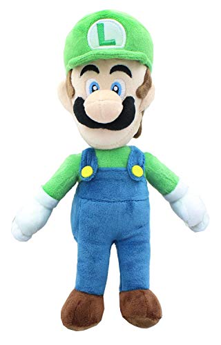 Little Buddy Super Mario All Star Collection 1415 Luigi Stuffed Plush, 10",Multi-Colored from JAPAX