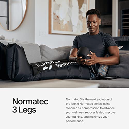 Hyperice Normatec 3 - Recovery System with Patented Dynamic Compression Massage Technology (Normatec 3 Legs) by Hyperice