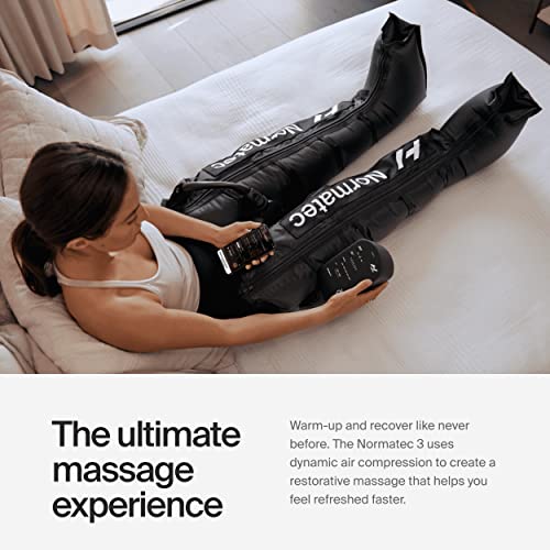 Hyperice Normatec 3 - Recovery System with Patented Dynamic Compression Massage Technology (Normatec 3 Legs) by Hyperice