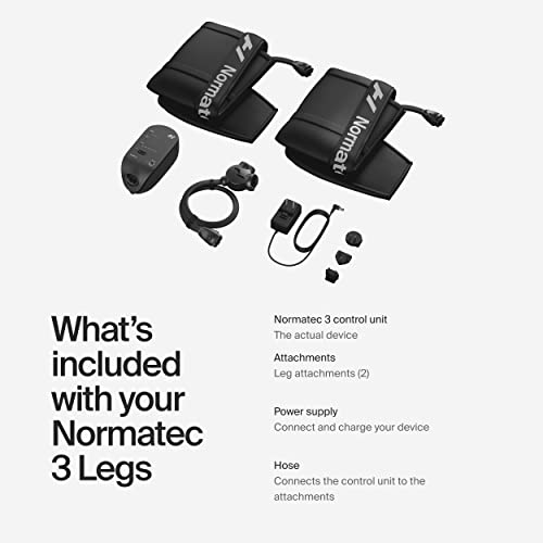 Hyperice Normatec 3 - Recovery System with Patented Dynamic Compression Massage Technology (Normatec 3 Legs) by Hyperice