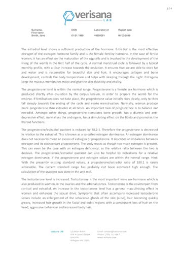 Female Hormone Test â Determine 5 Hormones for Women â Verisana by Verisana