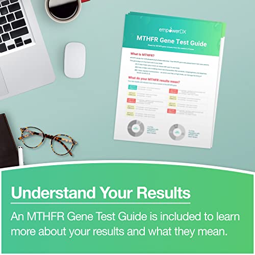 MTHFR: empowerDX MTHFR Gene Test, Easy Mouth Swab (Ages 3+) from empowerdx